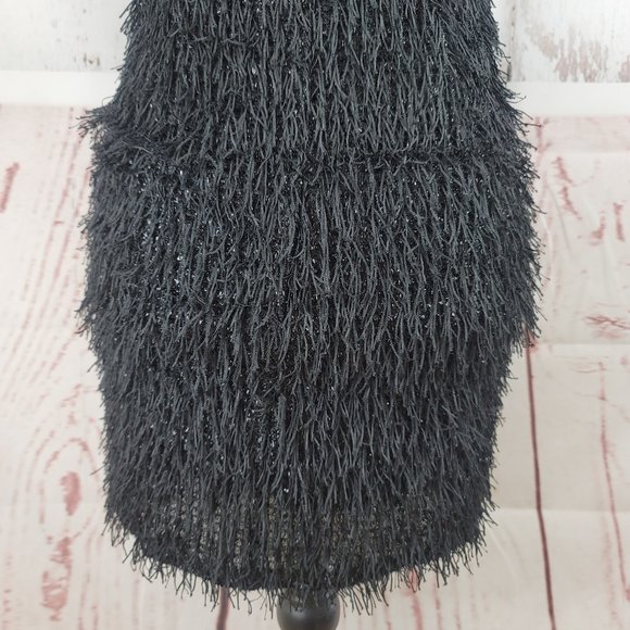 Forever 21 Knit Short Dress Sz S Black - Picture 8 of 10